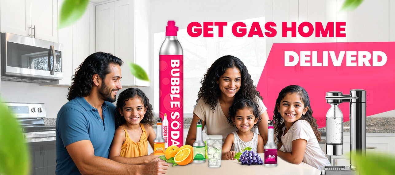 BubbleSoda gas cylinders
